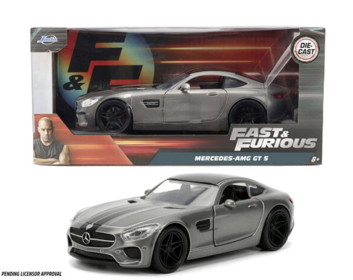 FAST & FURIOUS - Mercedes AMG GT-S - 1:24