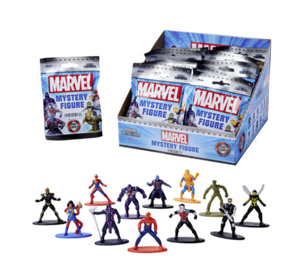 MARVEL - Display of Blind Nano Figures - 12 Assortment - 24pc