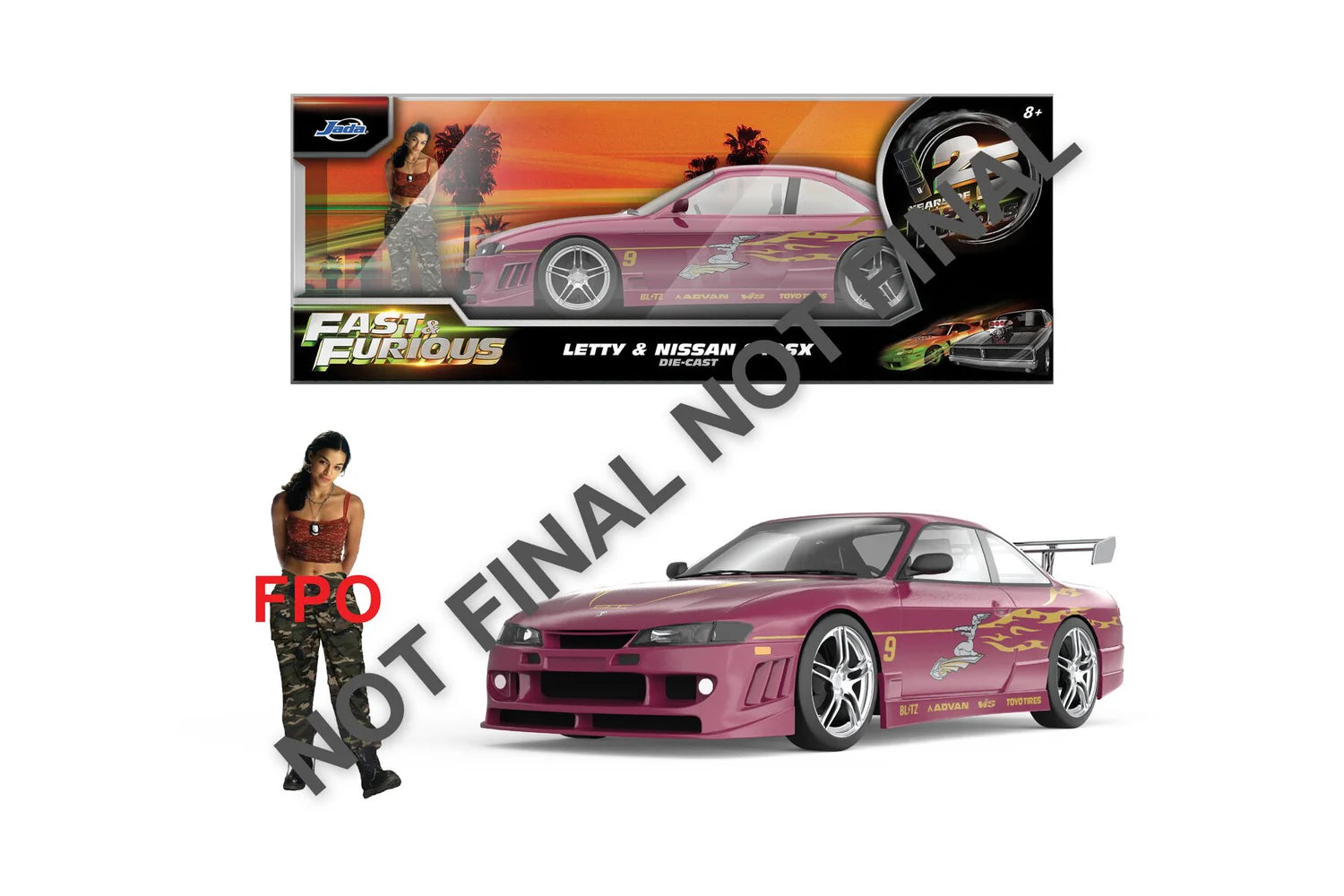 FAST & FURIOUS - 1997 Nissan 240SX - 1:24