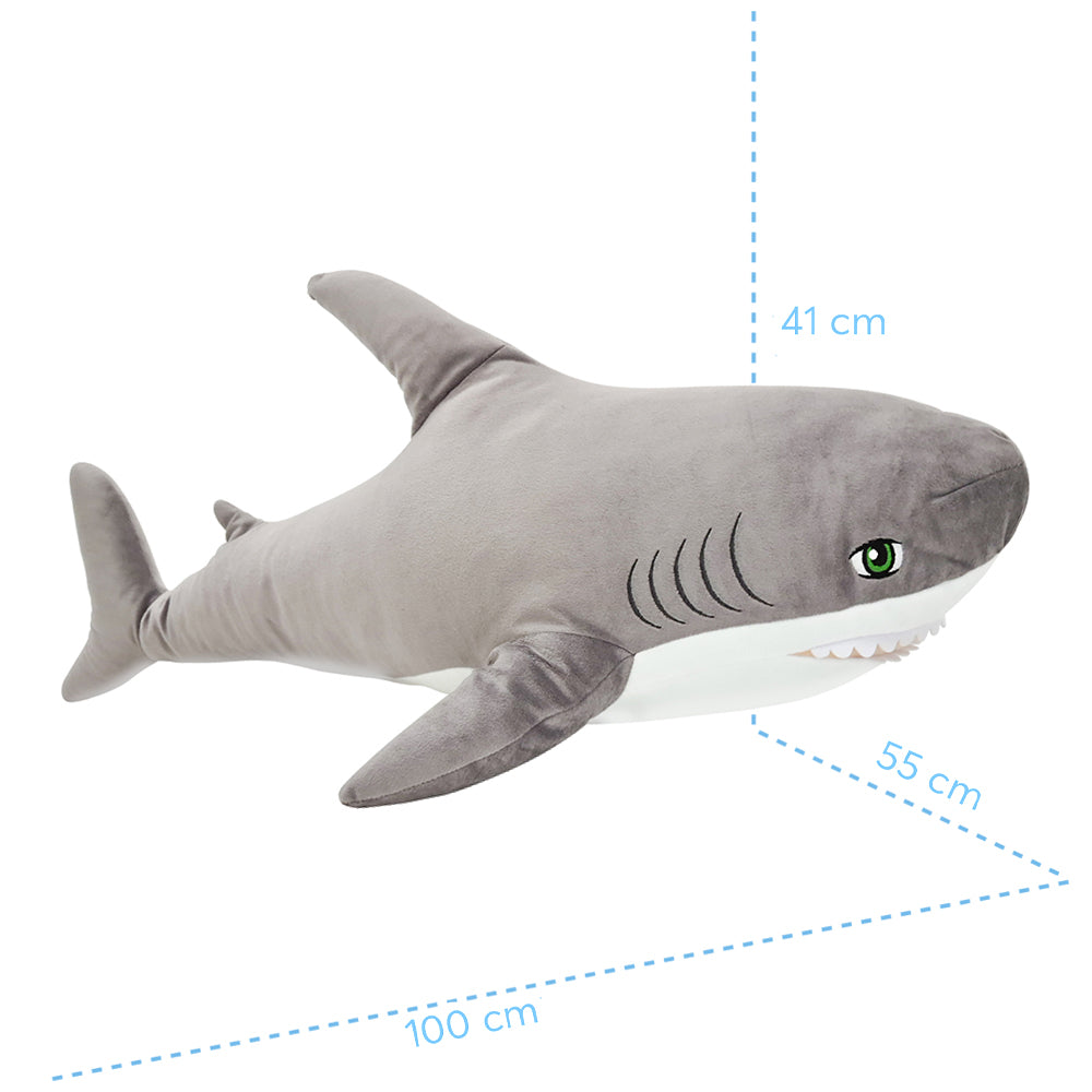 WP Merchandise - Shark grey Plush 100 cm
