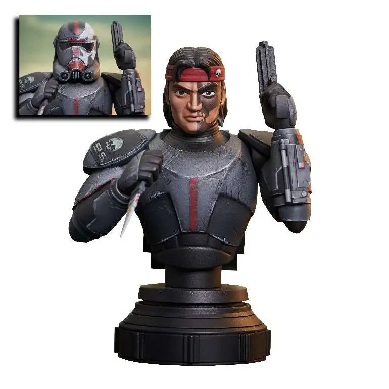STAR WARS BAD BATCH HUNTER 1/7 SCALE BUST