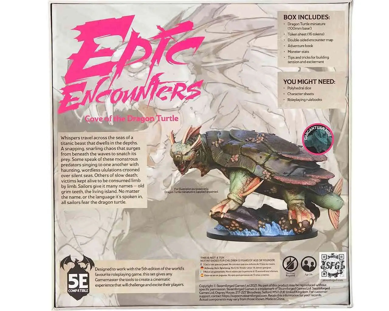 Epic Encounters: Cove of the Dragon Turtle