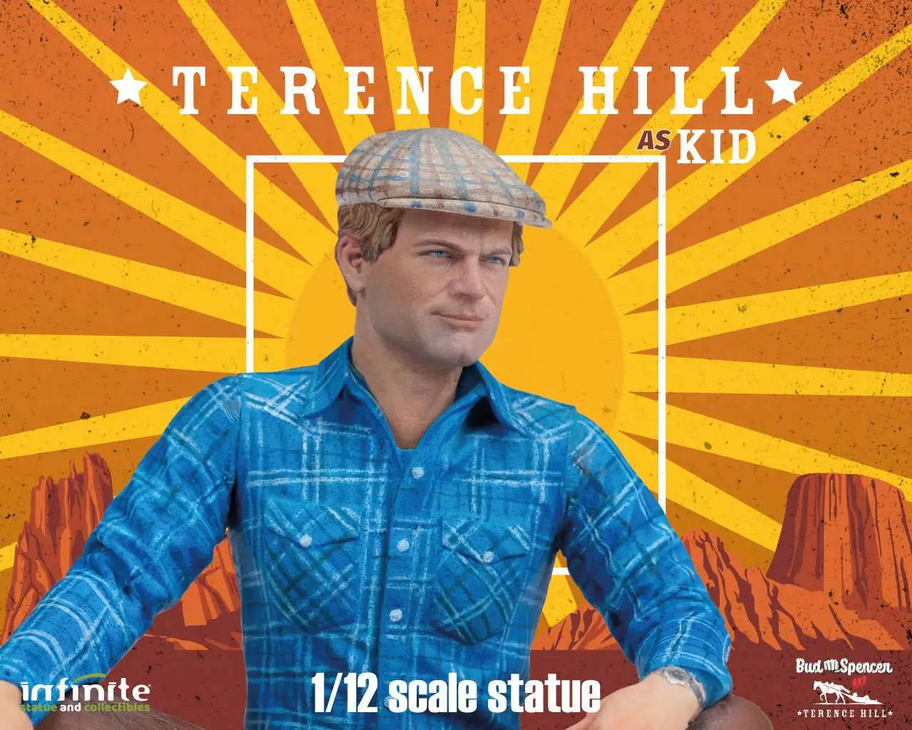 TERENCE HILL AS KID 1/12 STATUE