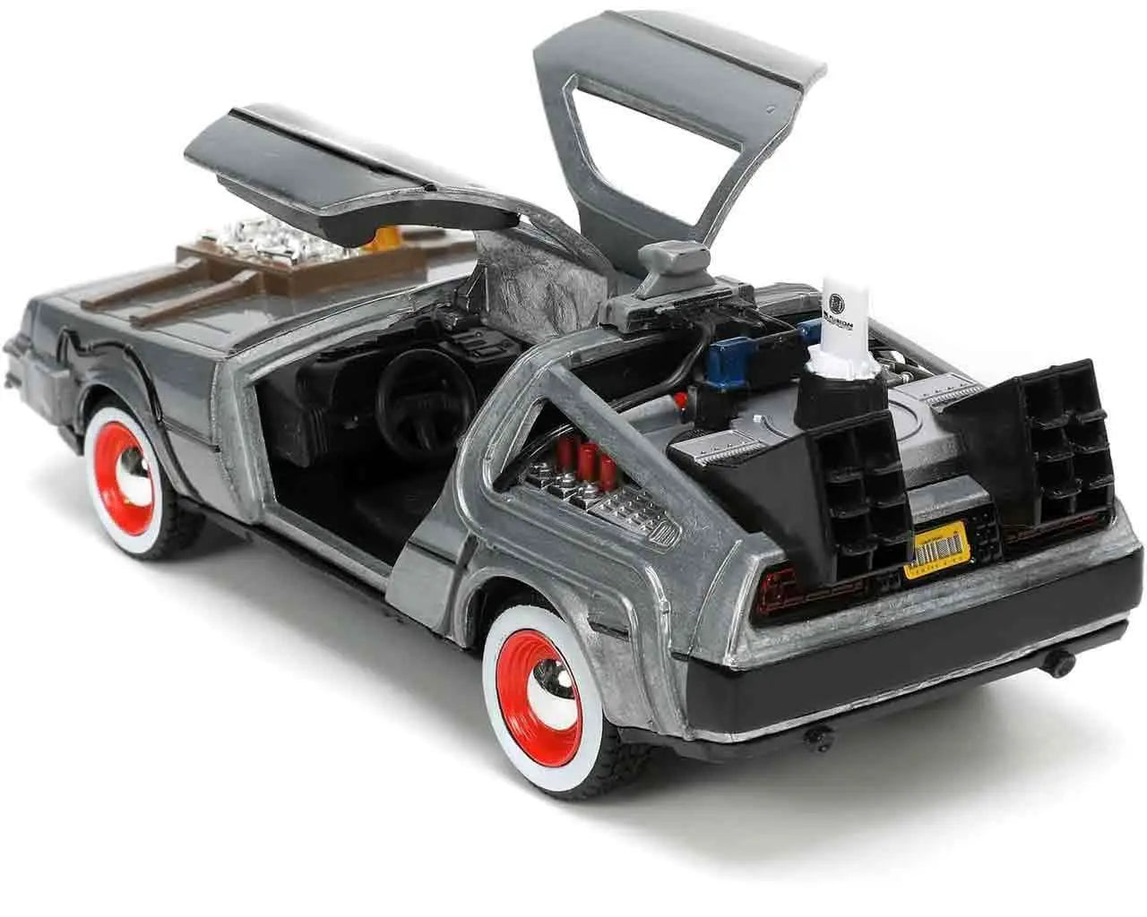 BACK TO THE FUTURE 3 1982 DELOREAN 1/32 DIE-CAST MODEL