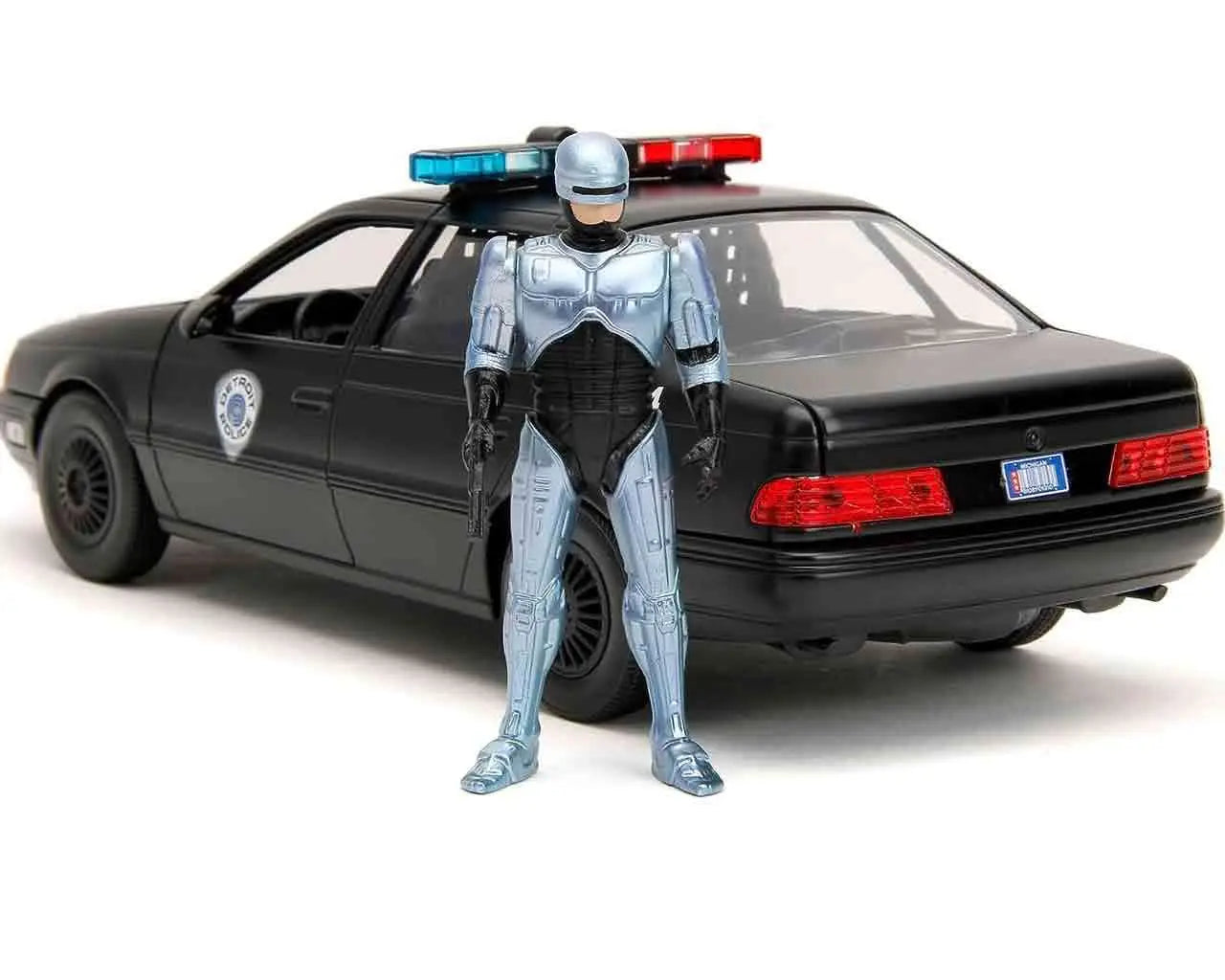 Robocop 1986 - 1986 Ford Taurus With Robocop - 1:24 Die-Cast Model