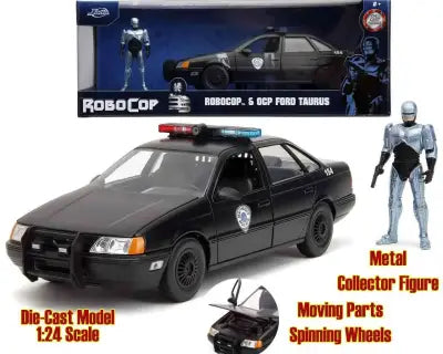 Robocop 1986 - 1986 Ford Taurus With Robocop - 1:24 Die-Cast Model