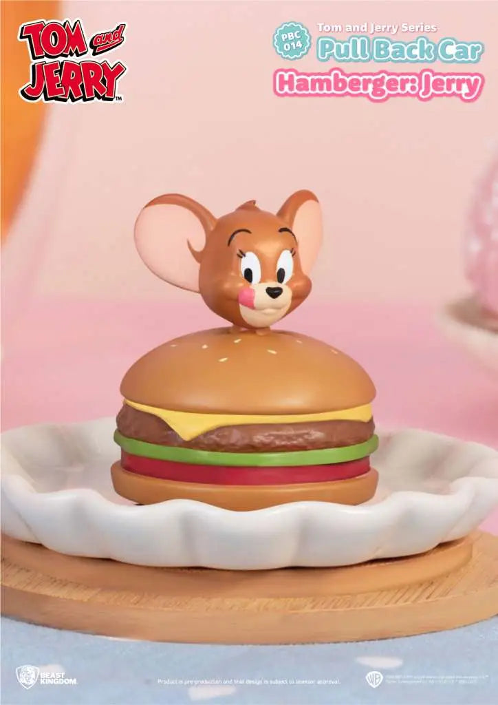 TOM AND JERRY SERIES PULL BACK CAR DISPLAY (6)