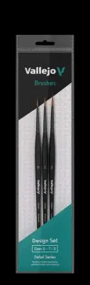 BRUSH DETAIL DESIGN SYNTHETIC SET B02991