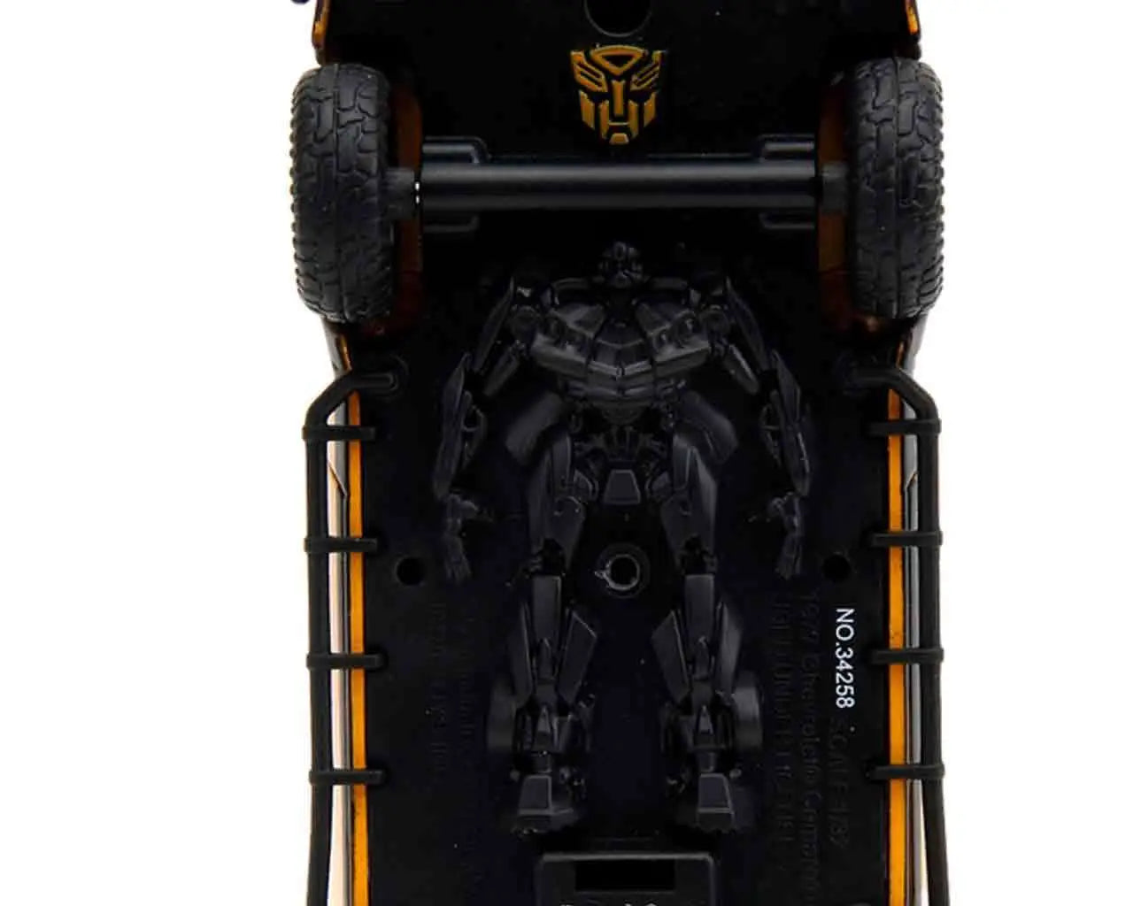 Transformers Rise of the Beasts - 1977 Chevrolet Camaro Bumblebee - 1:32 Die-Cast Model