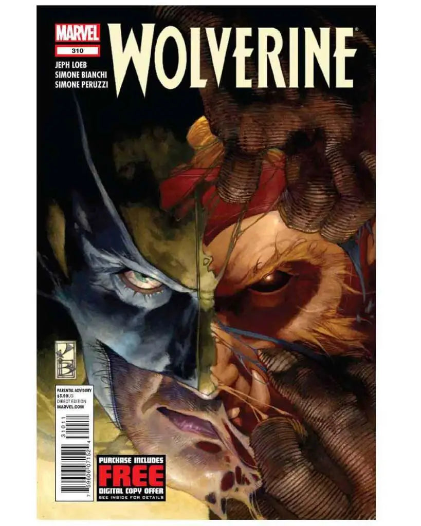 Simone Bianchi - Cover Wolverine #310 - Limited Edition Serigraph