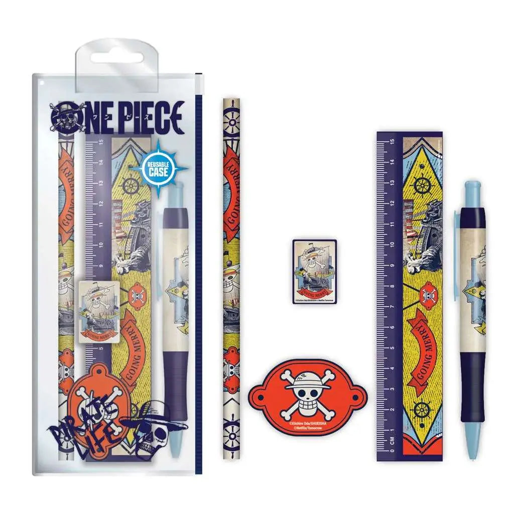 ONE PIECE LIVE ACTION GOING MERRY STATIONERY SET