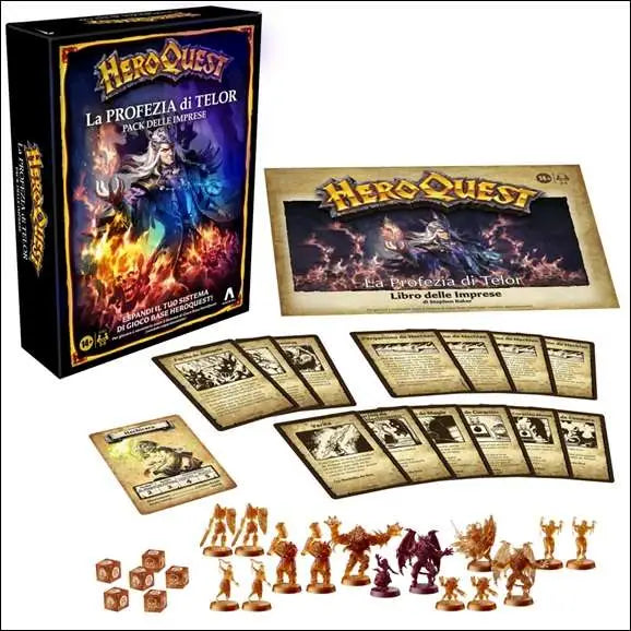 HEROQUEST LA PROFEZIA DI TELOR