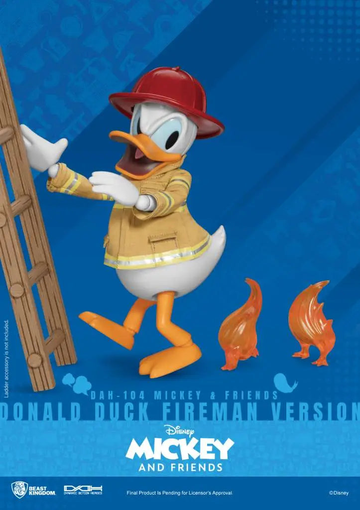 MICKEY & FRIENDS DONALD DUCK FIREMAN VERSION