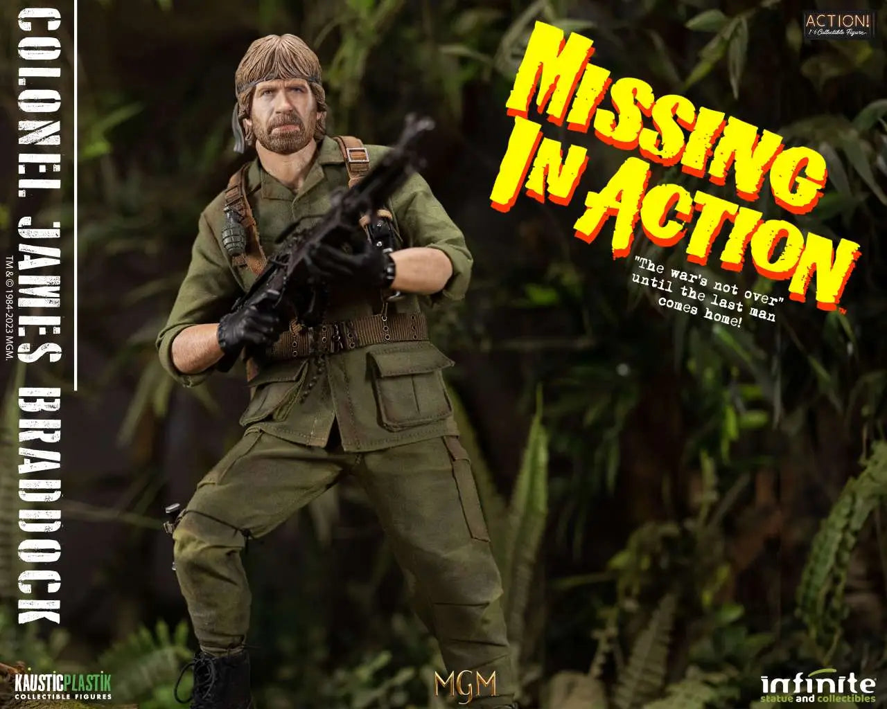 MISSING IN ACTION COLONEL JAMES BRADDOCK 1/6 ACTION FIGURE STANDARD EDITION