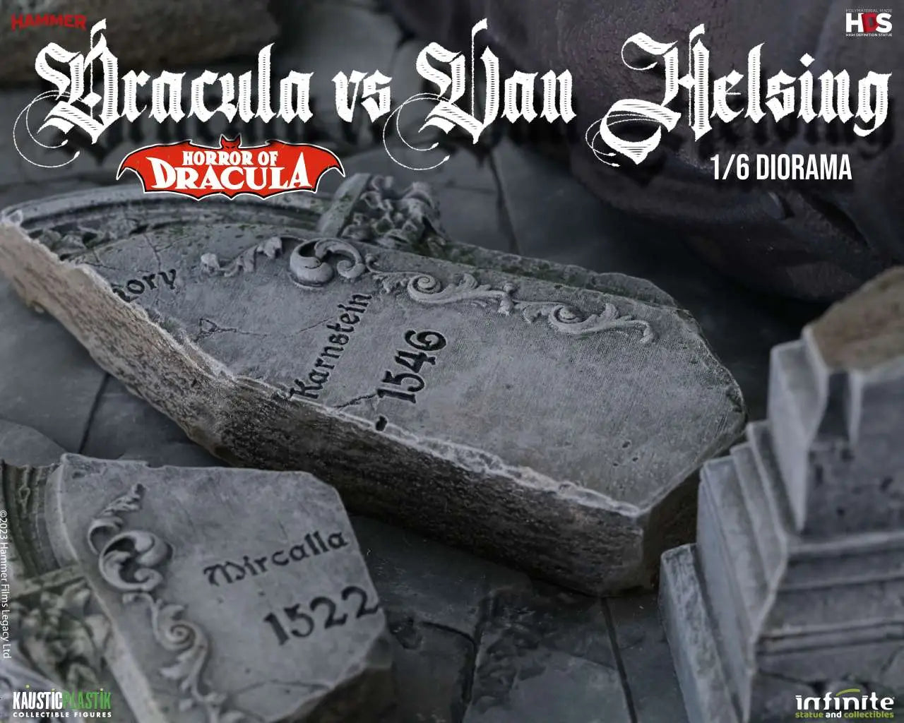 HORROR OF DRACULA - DRACULA VS VAN HELSING 1/6 DIORAMA
