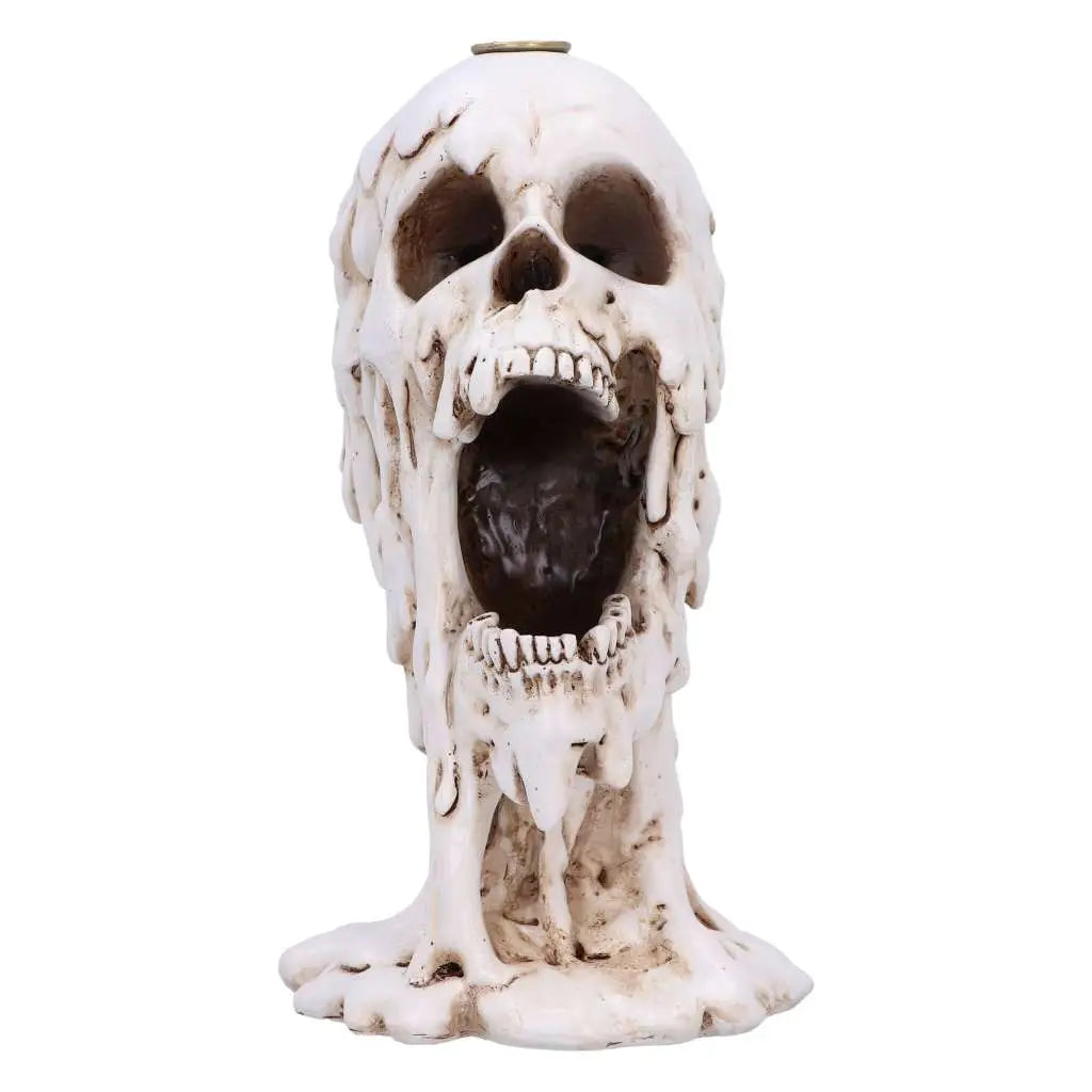 SKULL SCORCHING INCENSE BURNER