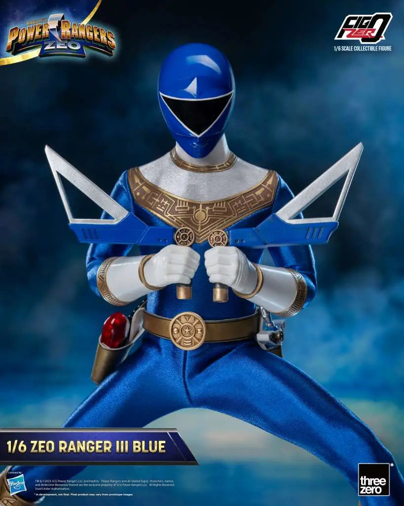 POWER RANGERS ZEO RANGER III BLUE 1/6 FIGURE