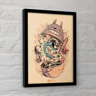 ILUSTRATA MY NEIGHBOUR MATRYOSHKA COLLECTOR PRINT