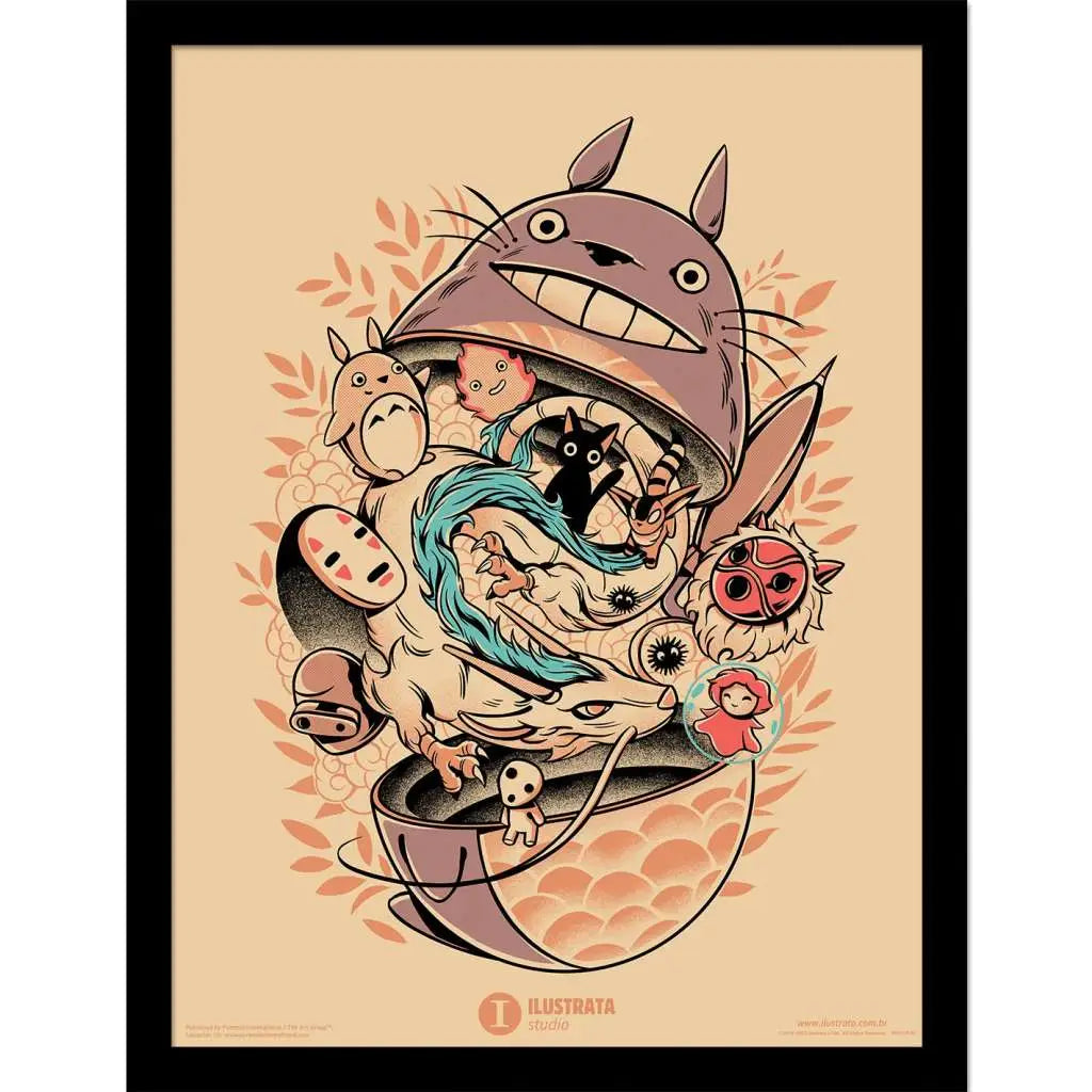 ILUSTRATA MY NEIGHBOUR MATRYOSHKA COLLECTOR PRINT