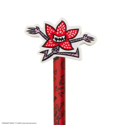 STRANGER THINGS DEMOGORGON PENCIL WITH ERASER