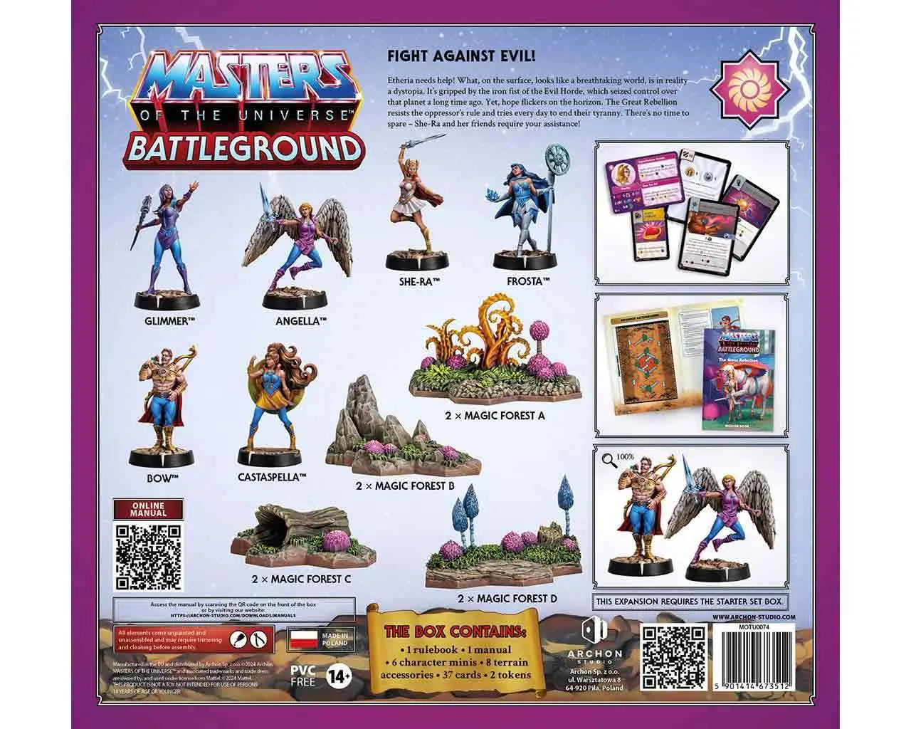 MASTERS OF THE UNIVERSE BATTLEGROUND WAVE 7 THE GREAT REBELLION ENGLISH VERSION