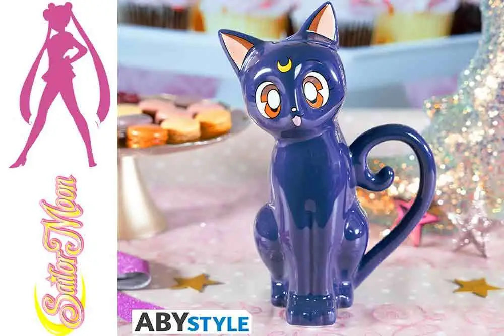 SAILOR MOON LUNA 3D SCULPTED TEAPOT