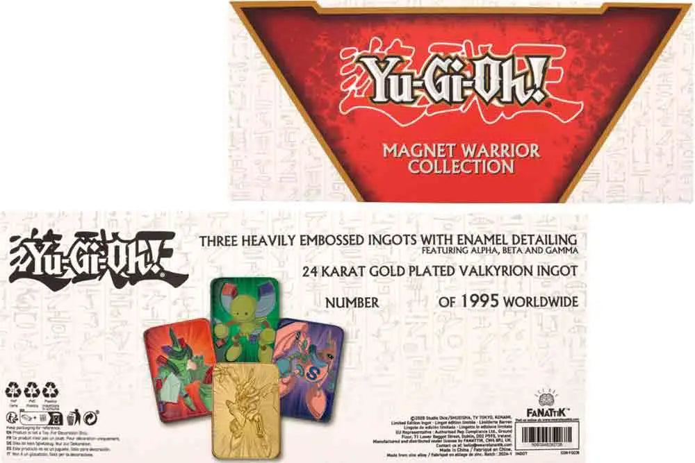 Yu-Gi-Oh! - Limited Edition Magnet Warrior Ingot Set