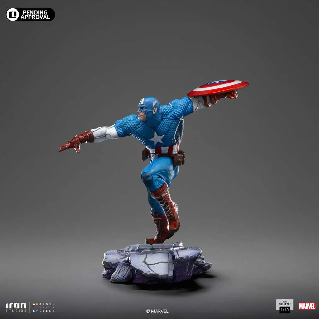 INFINITY GAUNTLET CAPTAIN AMERICA1/10 STATUE