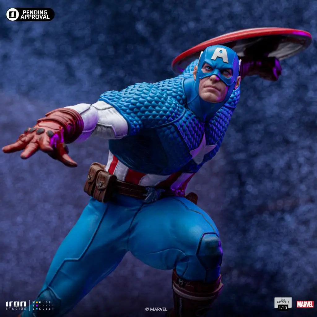 INFINITY GAUNTLET CAPTAIN AMERICA1/10 STATUE