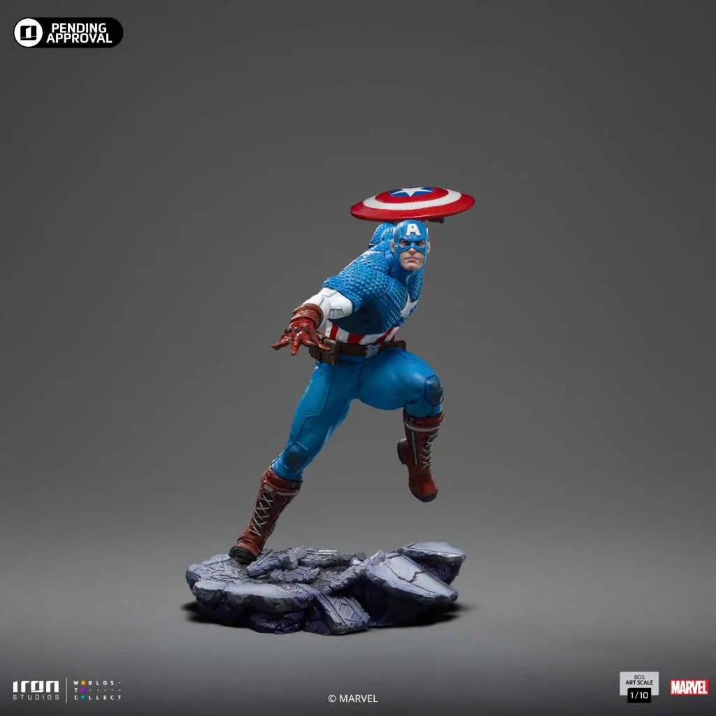 INFINITY GAUNTLET CAPTAIN AMERICA1/10 STATUE