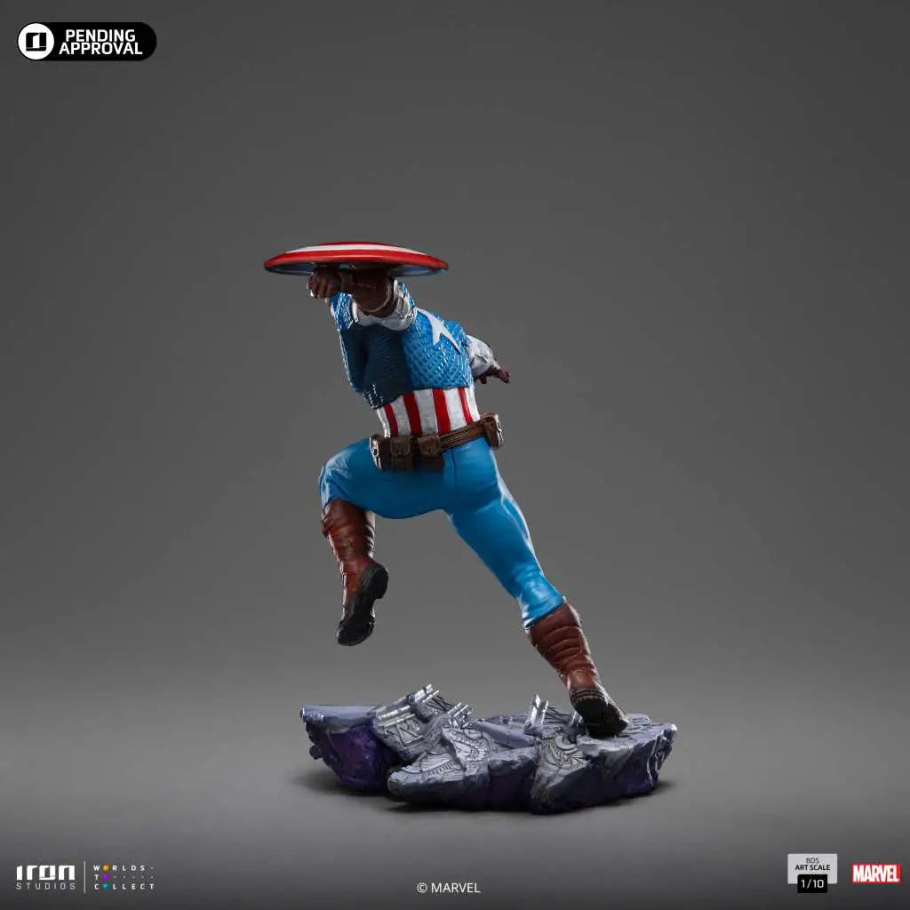 INFINITY GAUNTLET CAPTAIN AMERICA1/10 STATUE