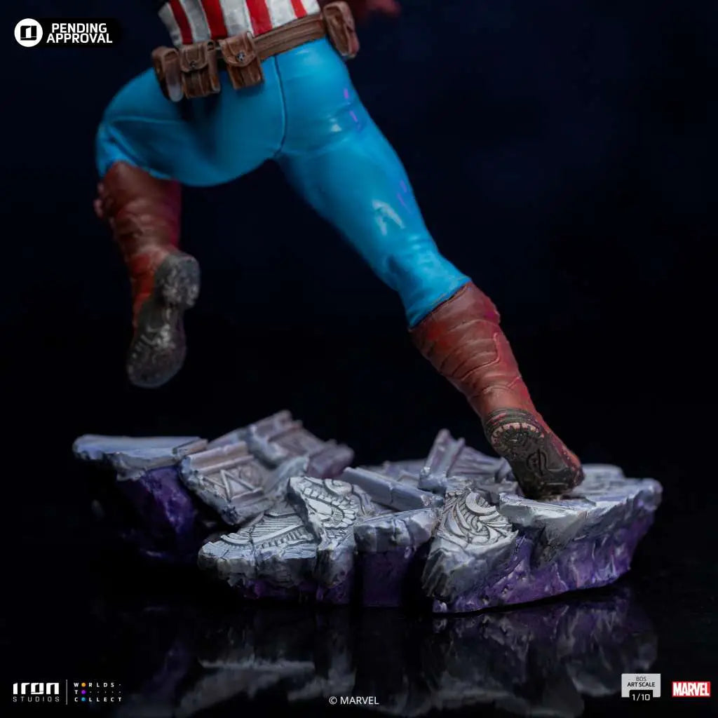 INFINITY GAUNTLET CAPTAIN AMERICA1/10 STATUE