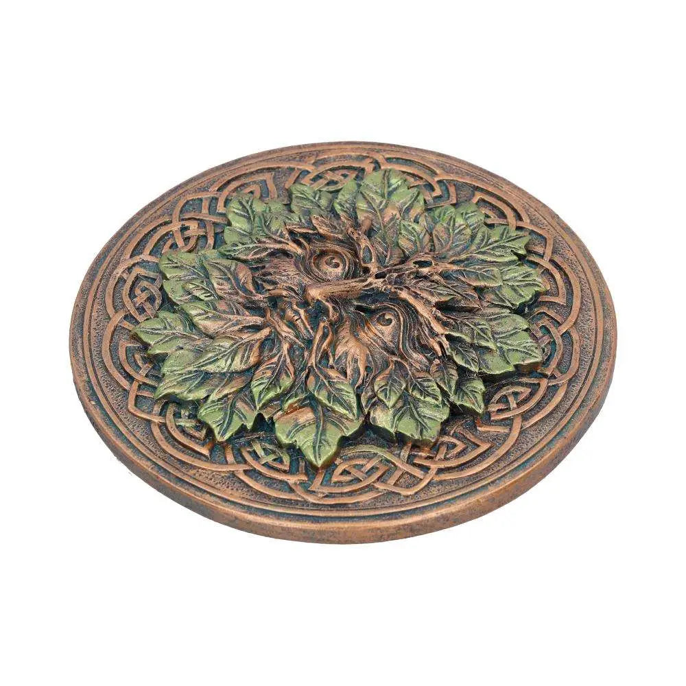 GREEN MAN TREE SPIRIT FOREST FRAGRANCE INCENSE BURNER