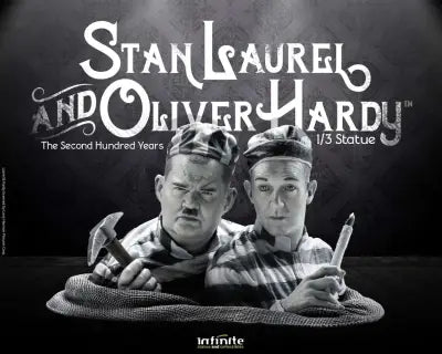 STAN LAUREL & OLIVER HARDY 1/3 STATUE