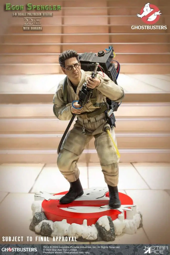 GHOSTBUSTERS EGON SPENGLER 1/8 RESIN STATUE
