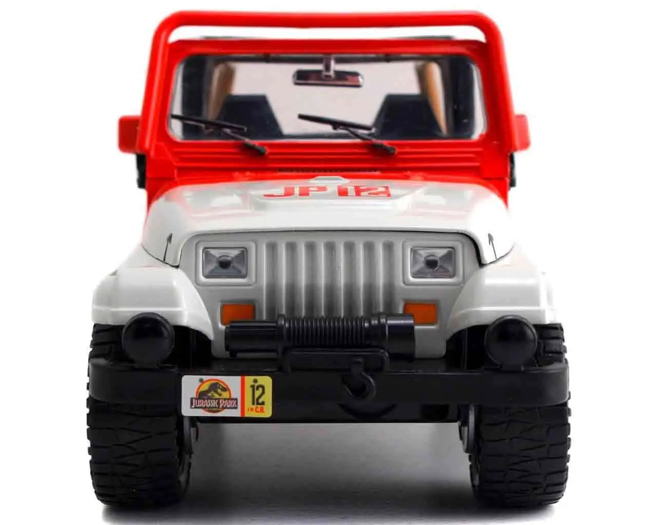 Jurassic Park - 1992 Jeep Wrangler YJ Sahara - 1:24 Die-Cast Model