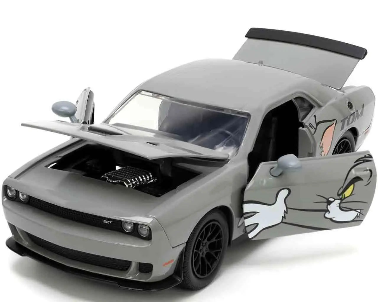 Tom & Jerry - 2015 Dodge Challenger Hellcat with Jerry - 1:24 Die-Cast Model