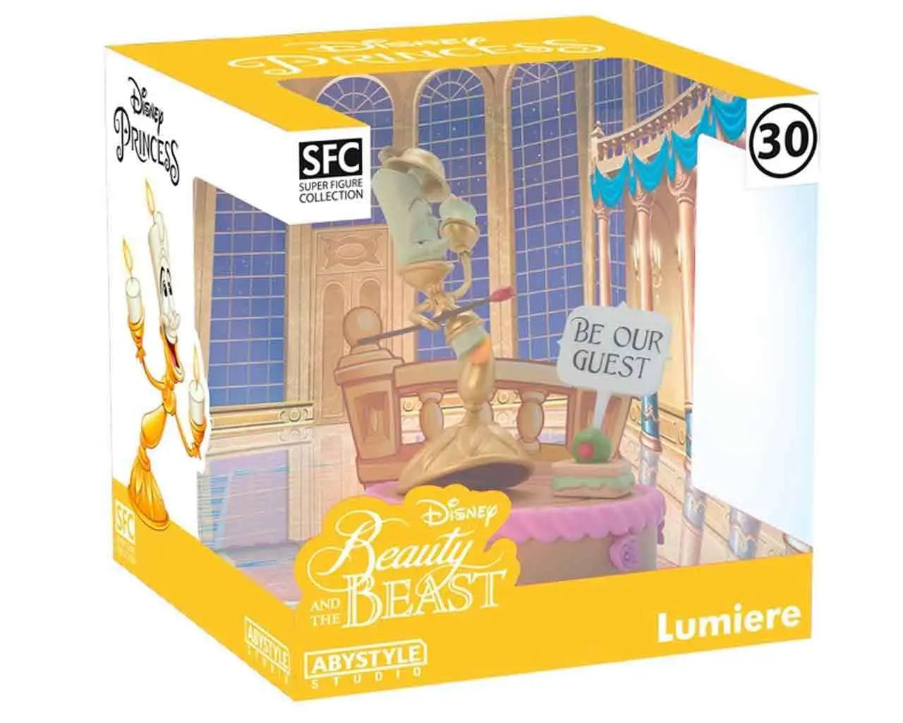 DISNEY BEAUTY & BEAST LUMIERE SUPER FIGURE COLLECTION 1/10 STATUE