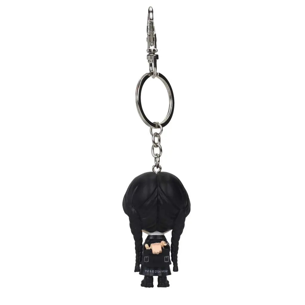WEDNESDAY PVC KEYCHAIN