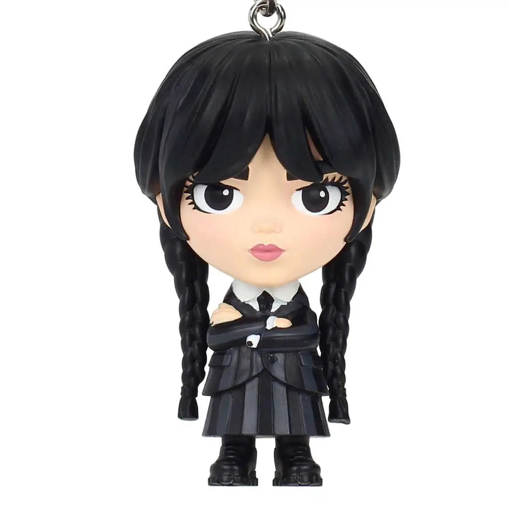 WEDNESDAY PVC KEYCHAIN