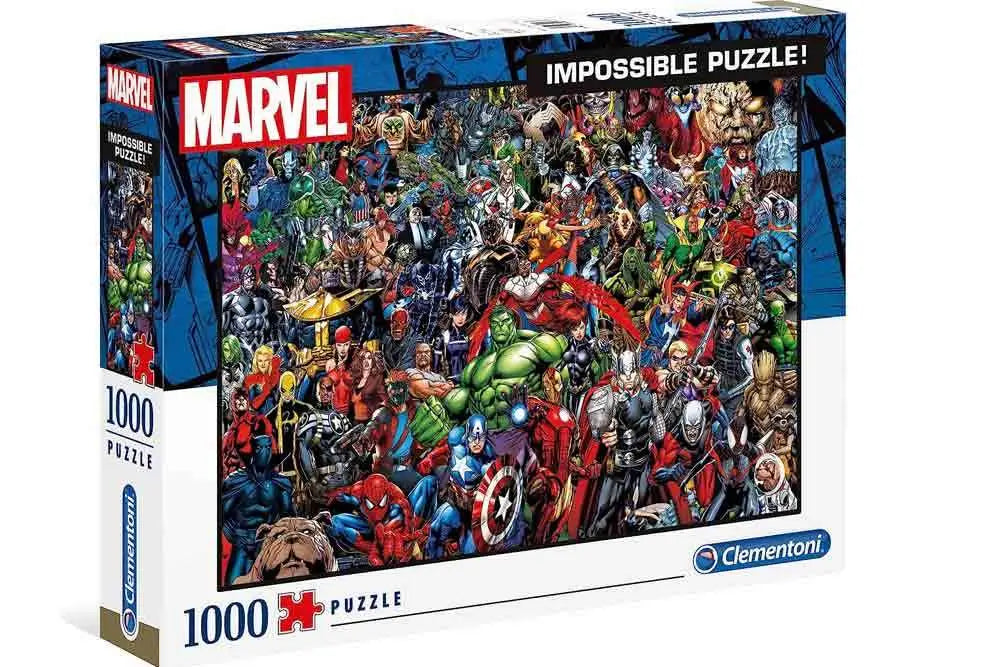 Marvel: All-Cast - Impossible Jigsaw Puzzle 1000 Pcs