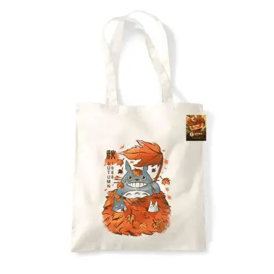 ILLUSTRATED MY NEIGHBOUR AUTUMN TOTE BAG