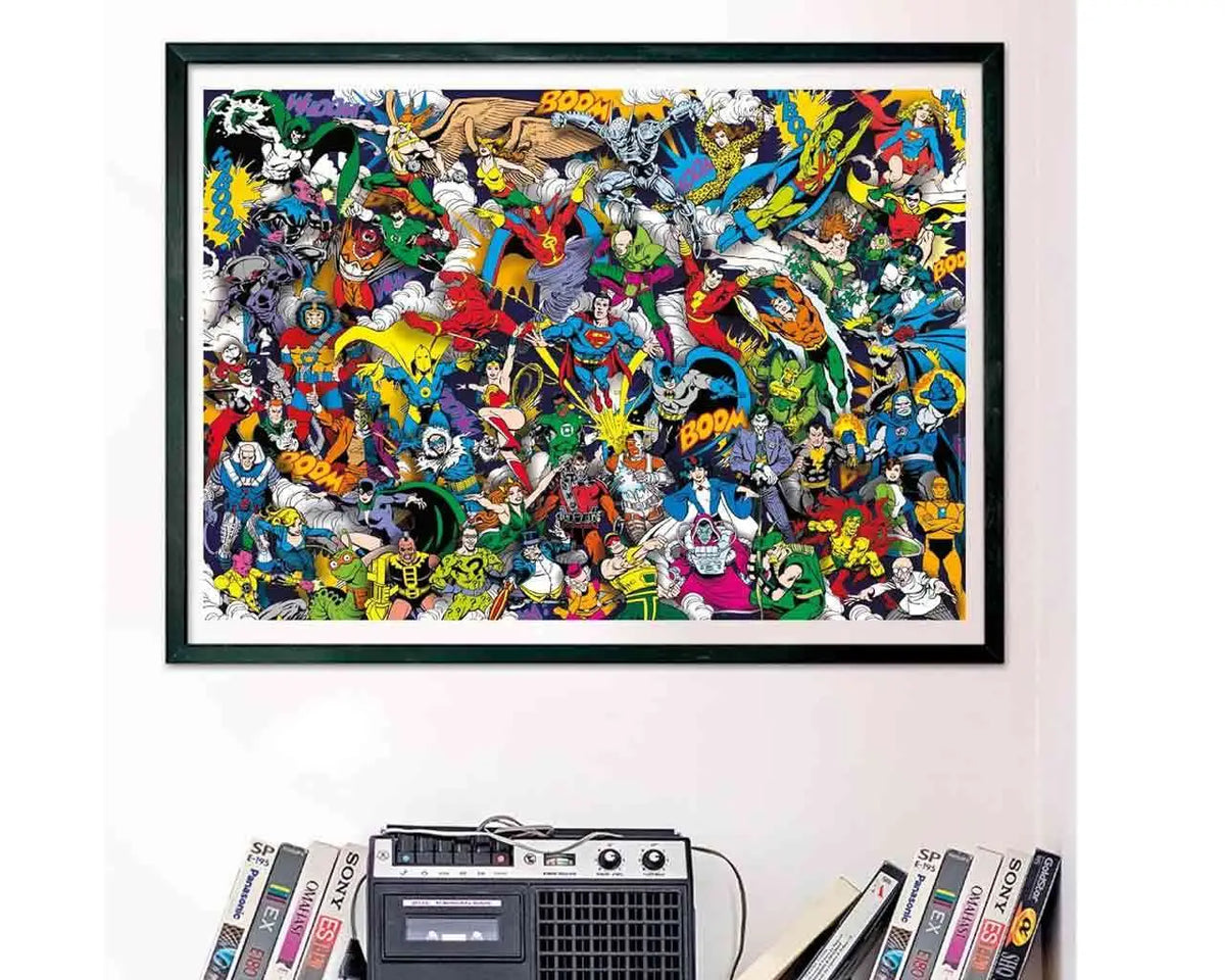 DC COMICS SILVER AGE IMPOSSIBLE PUZZLE 1000 PCS