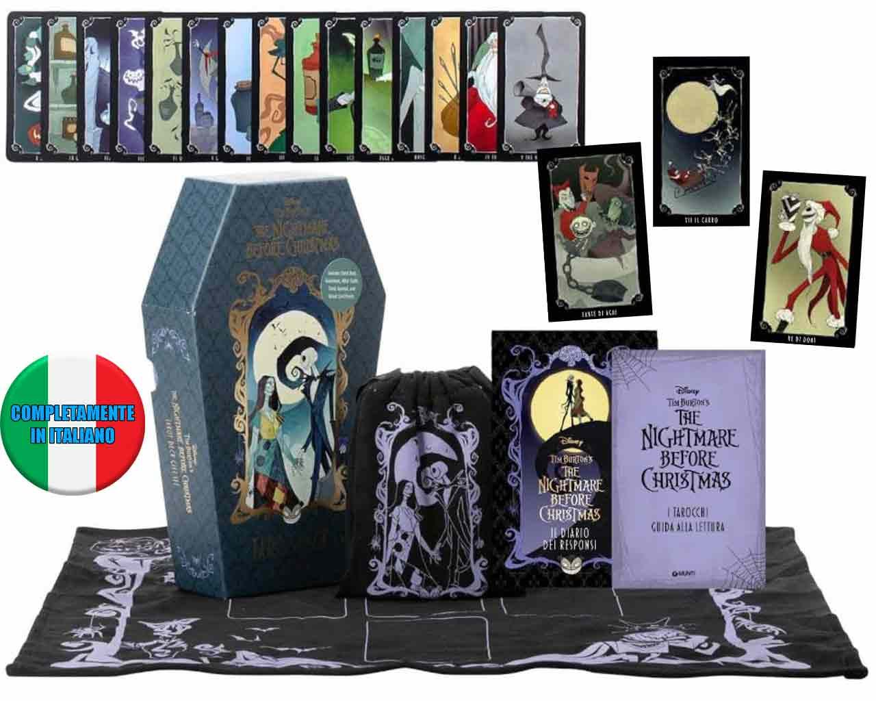 THE NIGHTMARE BEFORE CHRISTMAS TAROCCHI  GIFT SET