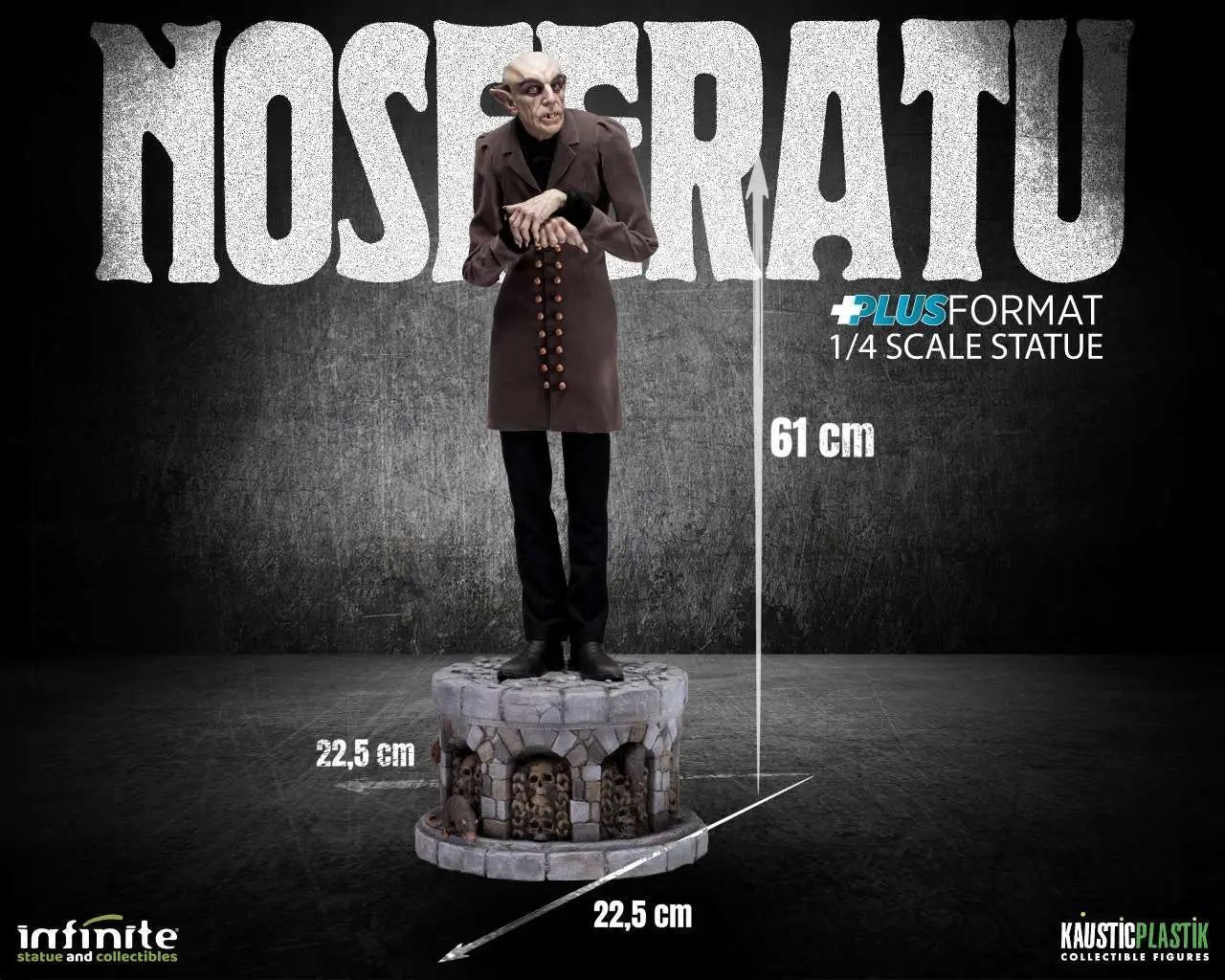 NOSFERATU PLUS FORMAT 1/4 SCALE STATUE