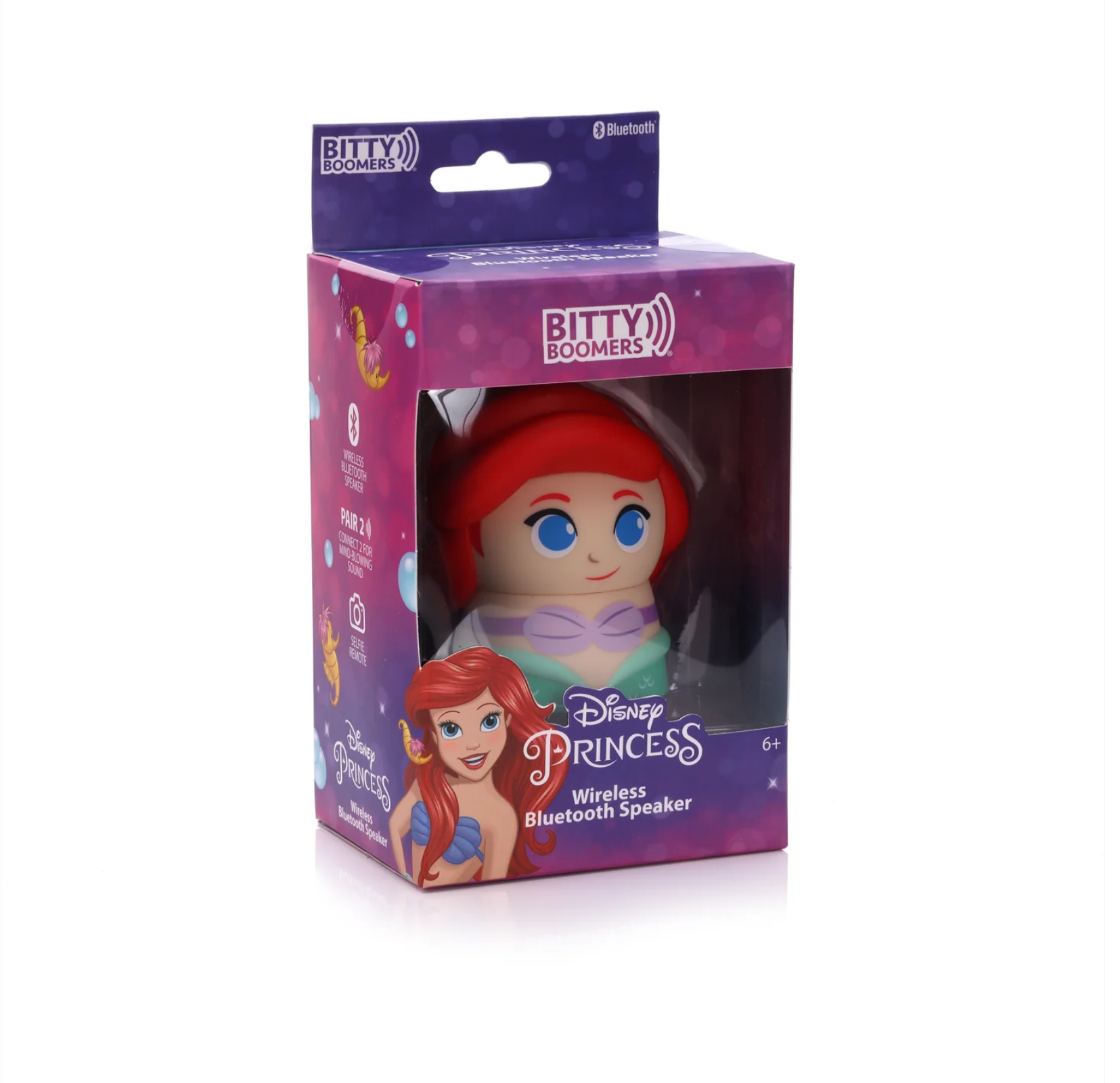 DISNEY - Ariel - Mini Bluetooth Speaker - Bitty Boomers