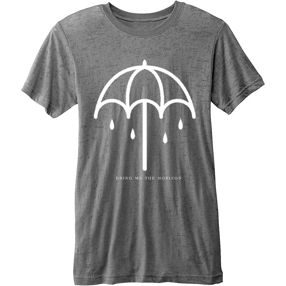 BRING ME THE HORIZON - T-Shirt - Umbrella - Grey - Men (S)