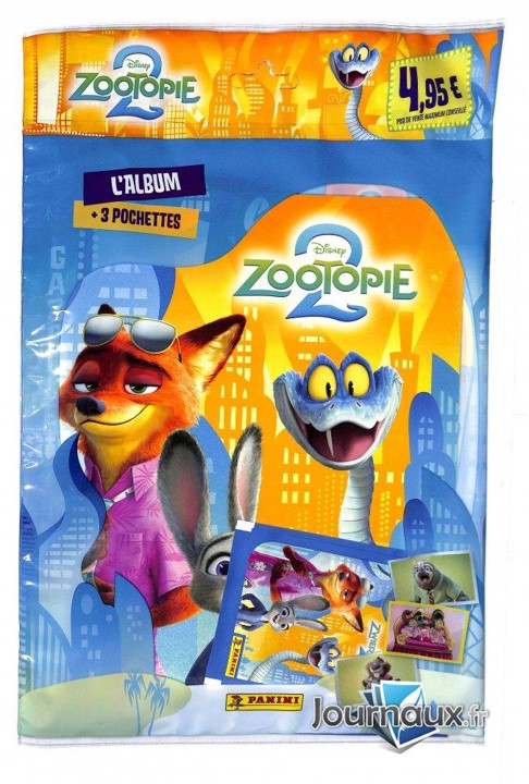 ZOOTOPIA  - Panini Starter Pack (1 album + 3 packets)