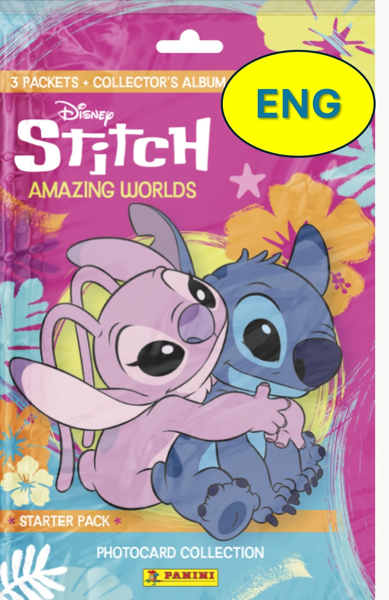 DISNEY - Stitch - Panini  Photo Cards (1 col + 3 packets ) - EN