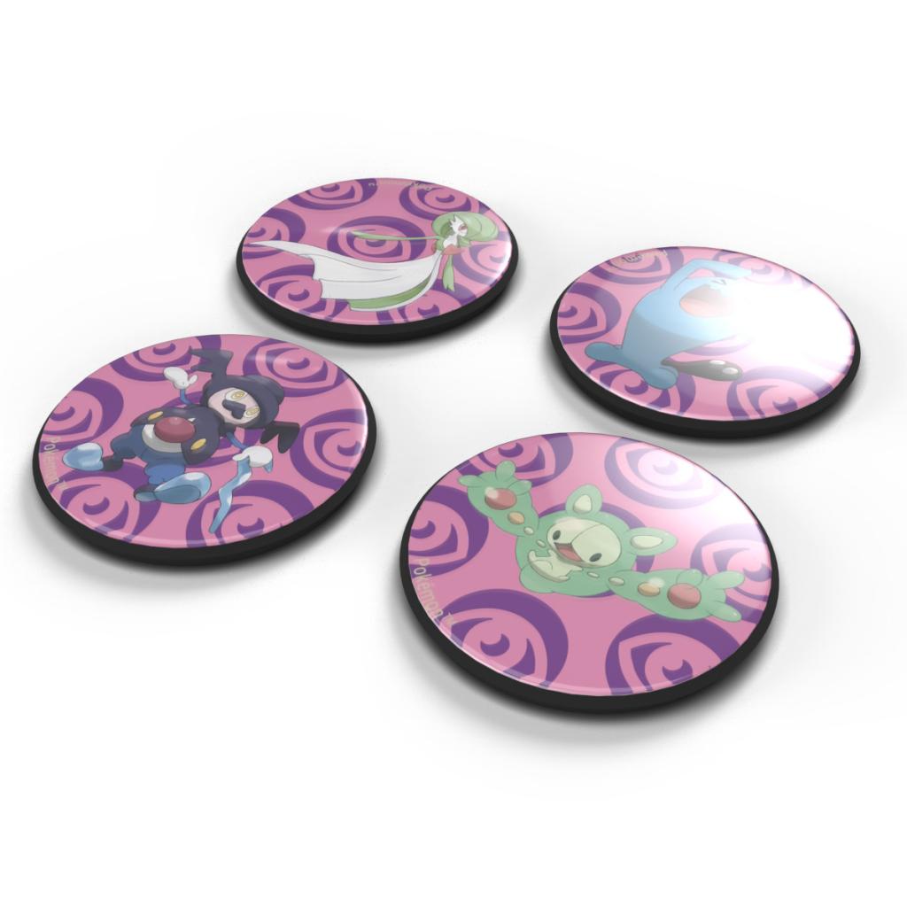 ULTRA PRO - Gardevoir - Faux-Leather Deck Box + Magnetic Badges